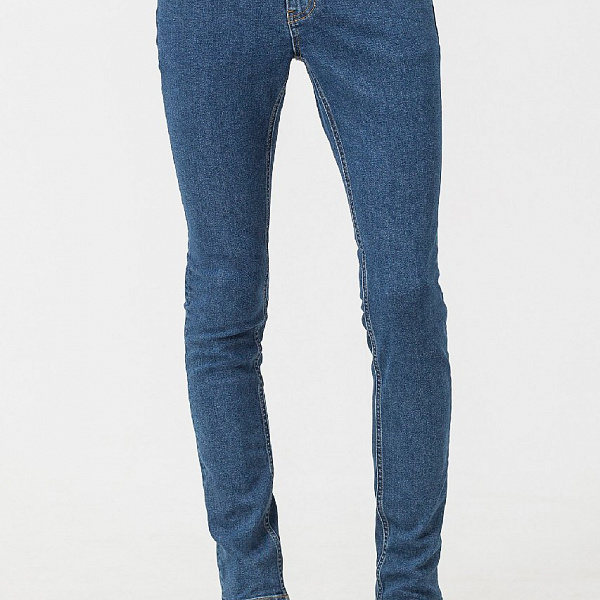 Джинсы (Slim) Унисекс Cheap Monday Tight Abstract Blue BLUE