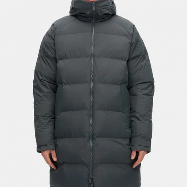 Пуховик SHU мужской Классический 24/25 тёмно-серый