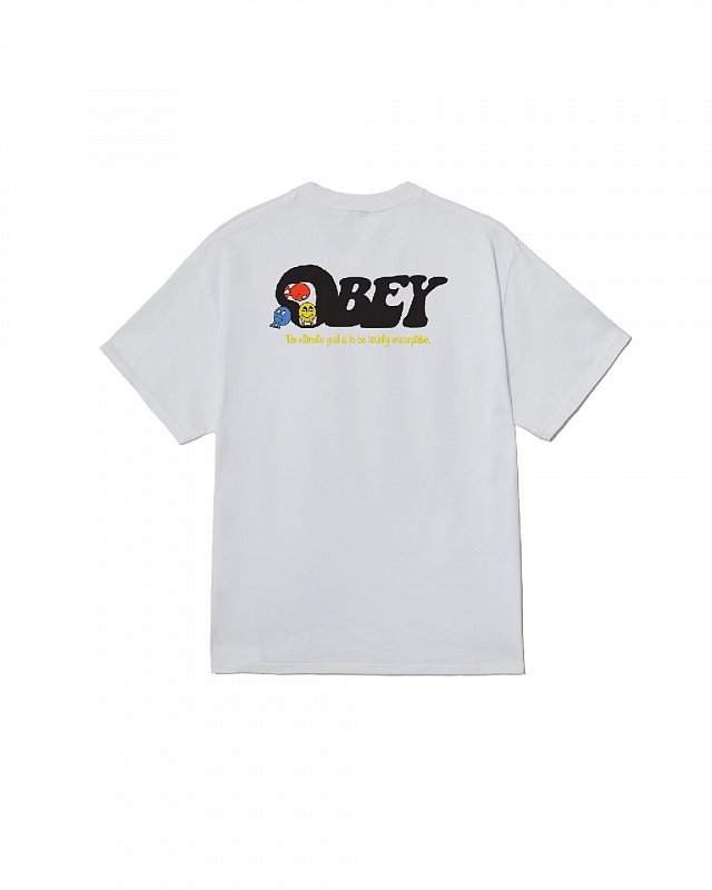 Футболка OBEY EARTH DROP OUT WHITE