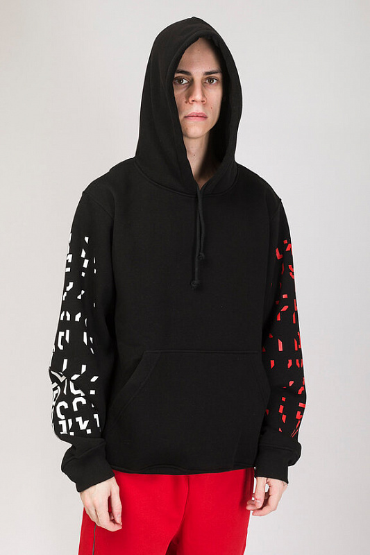 Толстовка CODERED Hood Up Черный Disappear Sleeves
