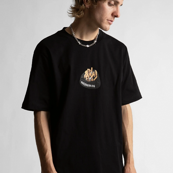 Футболка WASTED PARIS ASHTRAY T-SHIRT BLACK