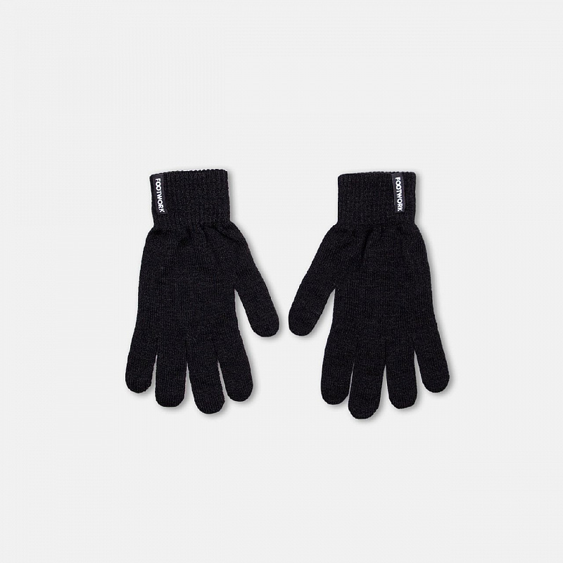 Перчатки вязанные Footwork iFingers BLACK