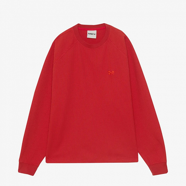 Свитшот МЕЧ SW WAFFLE Rose Red