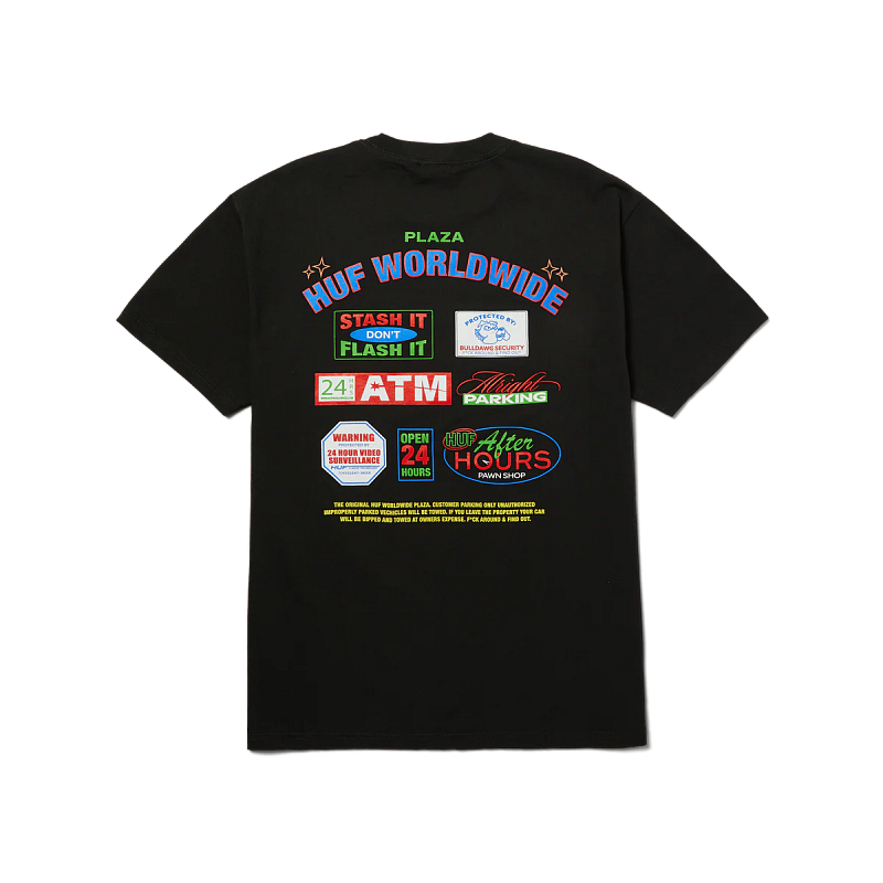 Футболка HUF PROMO S/S TEE BLACK