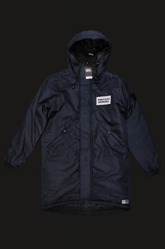 Парка зимняя NPOGP "VISUAL VANDAL" т.синий