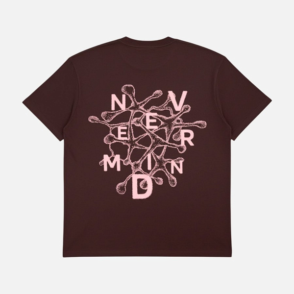 Футболка NVM «Neurons», коричневый