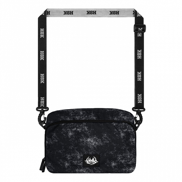 Сумка Шолдербег Гранд HOOK «Стонвош» черный