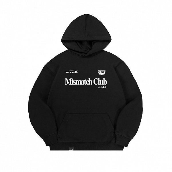 Худи HAIDED "MISMATCH" black