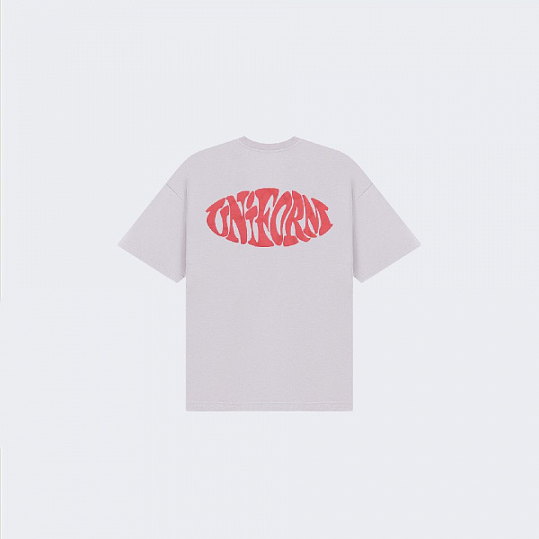 Футболка UNIFORM Heavy Stamp серый