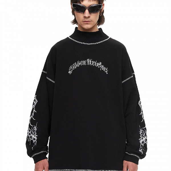 Лонгслив ARTEFACT HIDDEN оверсайз Dunge Черный