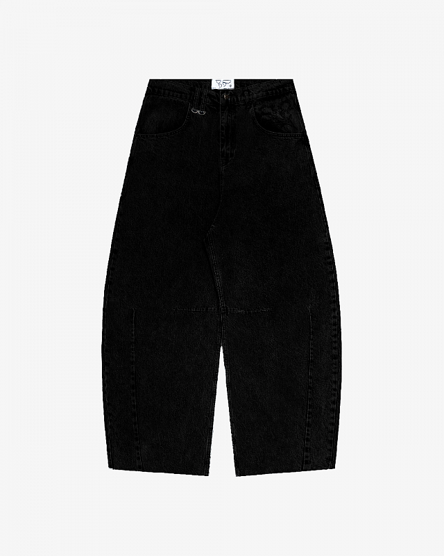 Джинсы ISSAYA Arch Vintage Black черный