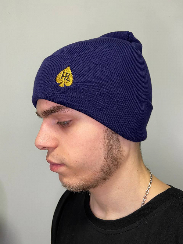 Шапка HARD LUNCH бини B-U-11 HL navy