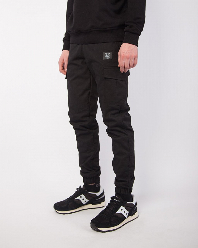 Джоггеры COOL PENGUIN Black Ripstop Fleece