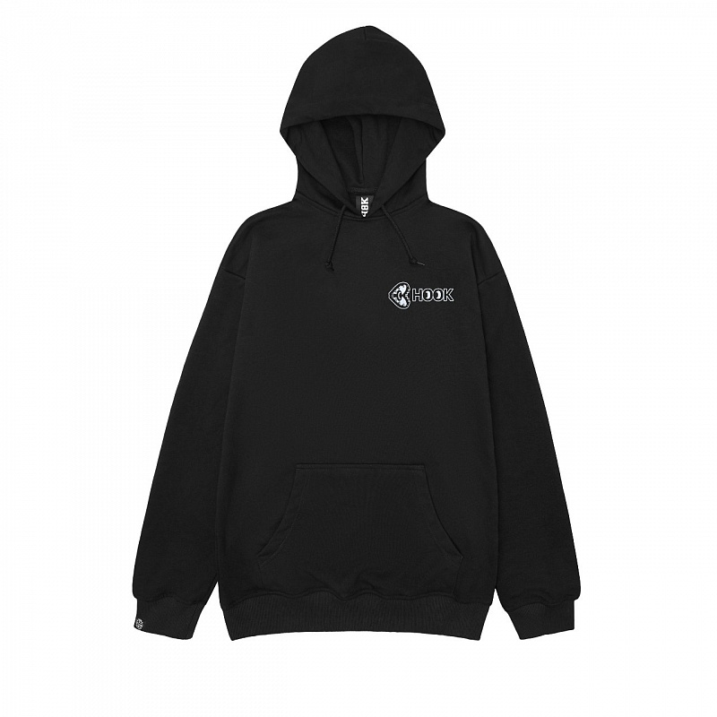 Худи HOOK «Пакмен лого» черный