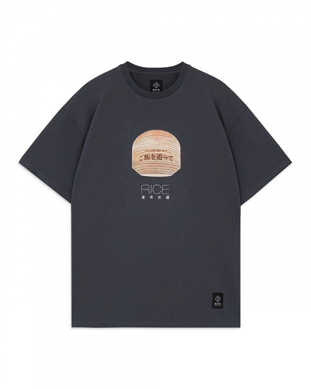 Футболка RICE ASIAN LAMP GRAFIT