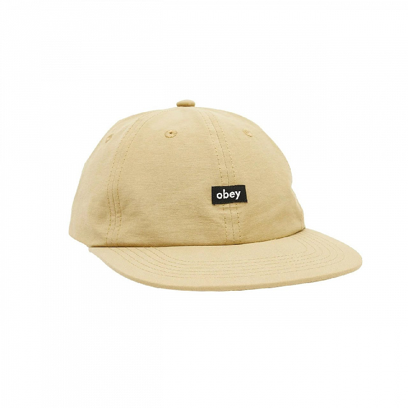 Кепка OBEY LOWER CASE TECH 6 PANEL STRAPBACK BRONZE