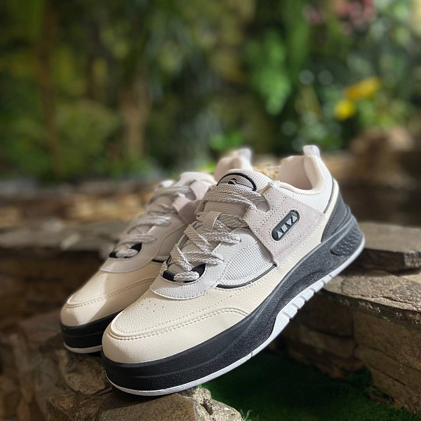 Кеды ANTA  812438041-1 Grey/Sand Grey/Black Серый/Черный