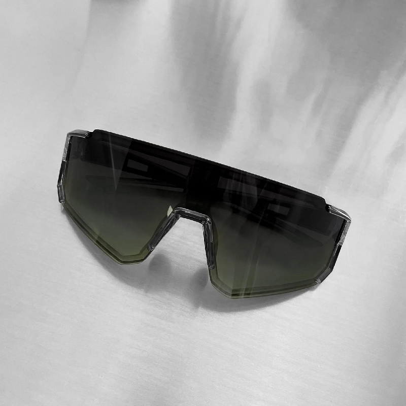 Очки солнцезащитные FLAT RIOT "Horizon" Black\Green