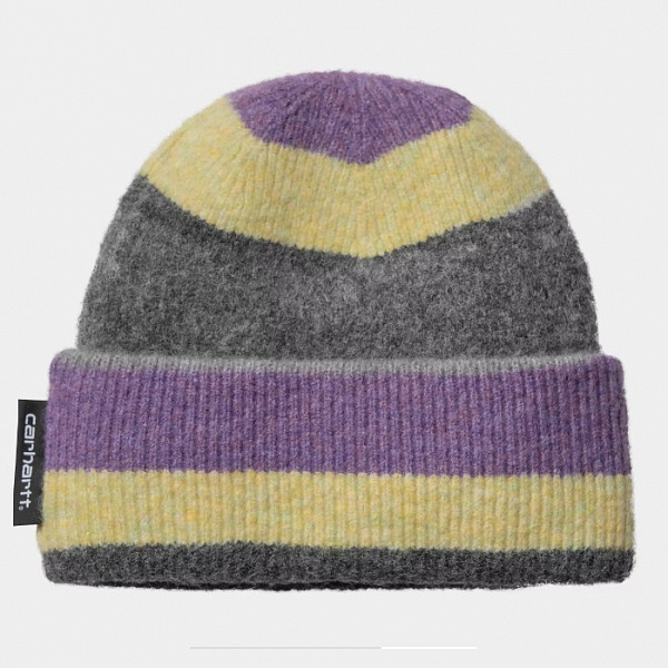 Шапка CARHARTT WIP Sundling Beanie SUNDLING STRIPE JACQUARD, AURA