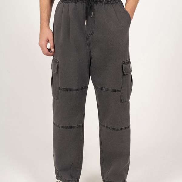 Джинсы KUL'TURA "Cargo" серый