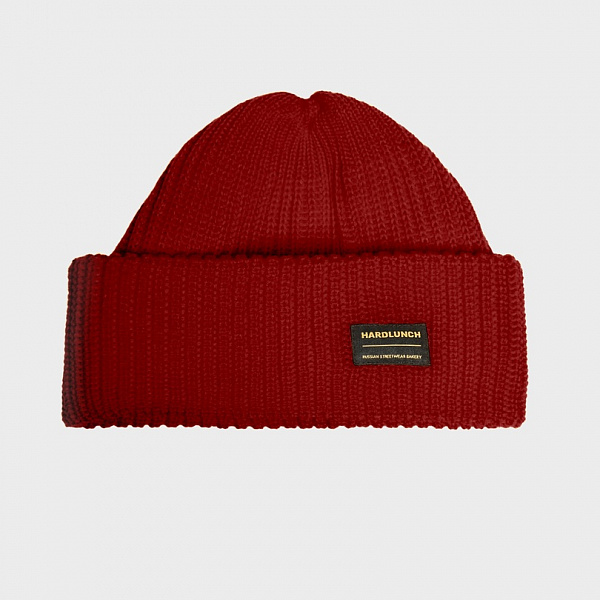 Шапка HARD LUNCH Docker бордо