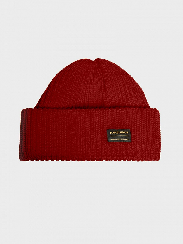 Шапка HARD LUNCH Docker бордо