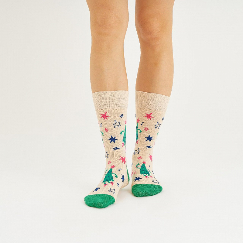 Носки ST.FRIDAY SOCKS Шальная елка