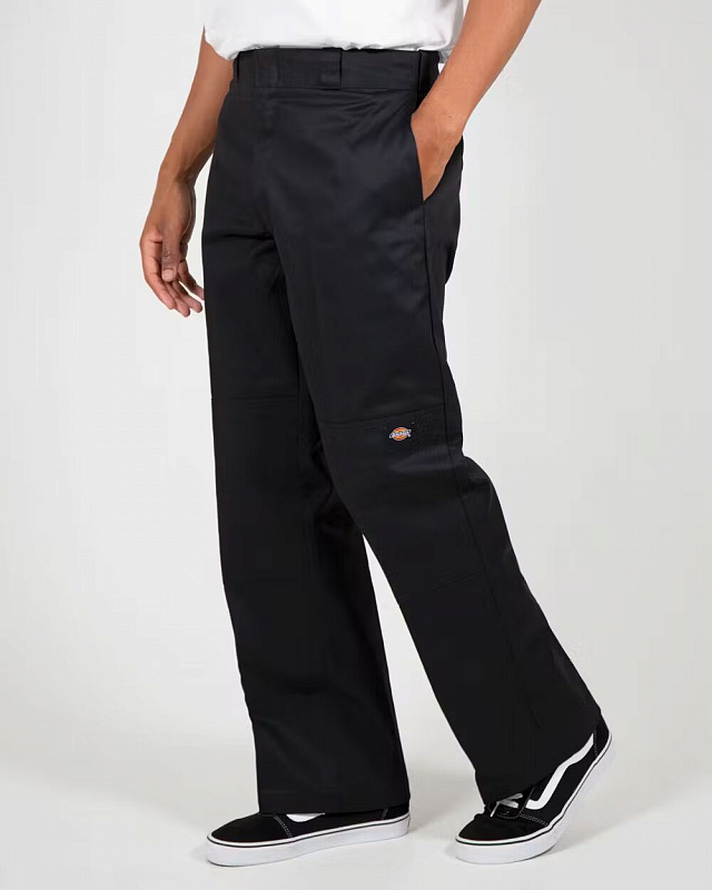 Брюки Dickies MENS LOOSE FIT DOUBLE KNEE WORK PANT BLACK Черный
