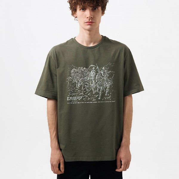 Футболка RUFF "Horseman of Apocalypse" Khaki