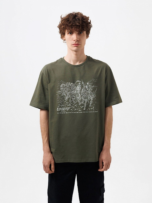 Футболка RUFF "Horseman of Apocalypse" Khaki