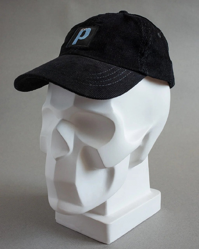 Кепка Postaments "Dad's Cap" Cord Black