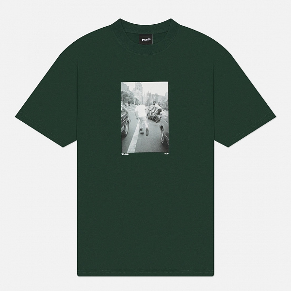 Футболка HUF FIGHT THE TRAFFIC S/S TEE FOREST GREEN