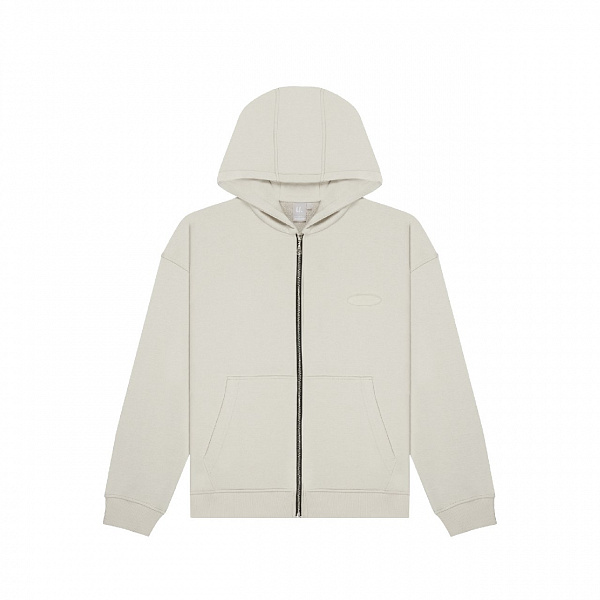 Худи UNIFORM Zip Regular серо-бежевый