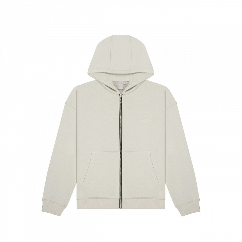 Худи UNIFORM Zip Regular серо-бежевый