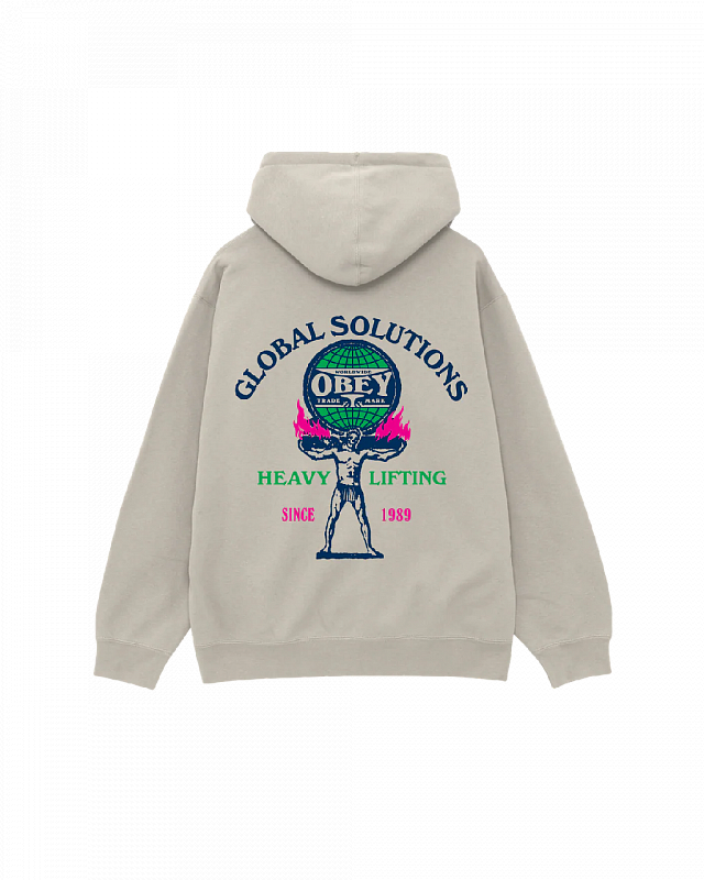 Худи OBEY HEAVY LIFTING MOONSTRUCK