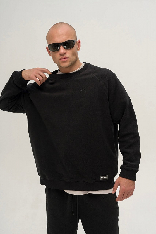 Толстовка KUL'TURA "FLEECE" черный