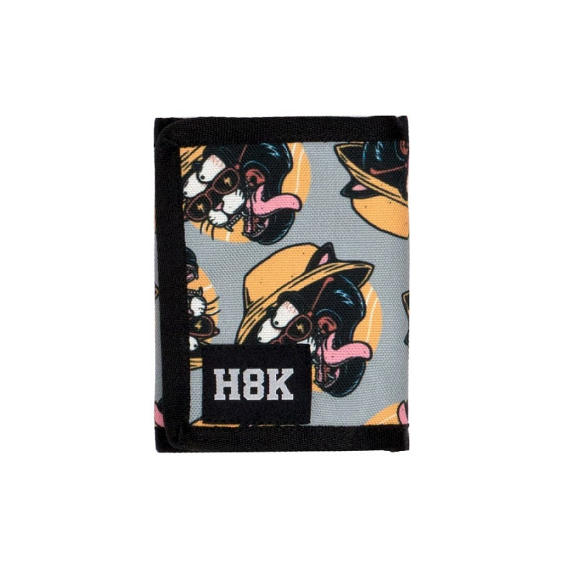 Кошелек HOOK "Пантера" серый