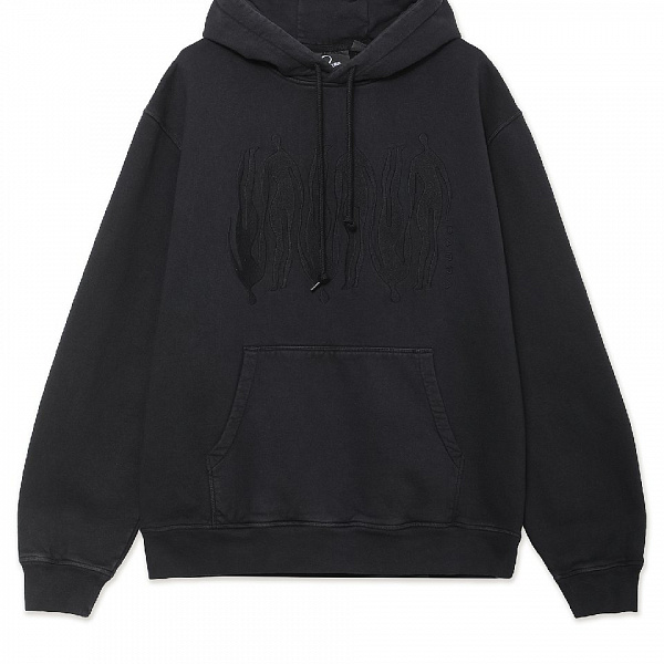 Худи BY PARRA Connected guy hooded sweatshirt BLACK