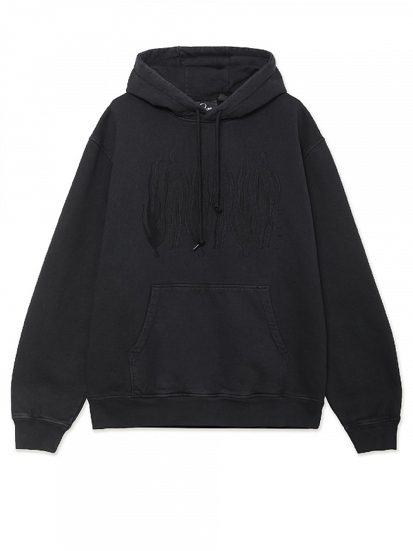 Худи BY PARRA Connected guy hooded sweatshirt BLACK