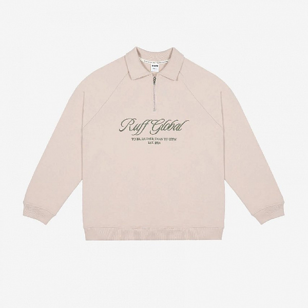 Толстовка RUFF Halfzip Sport Jacket Camel