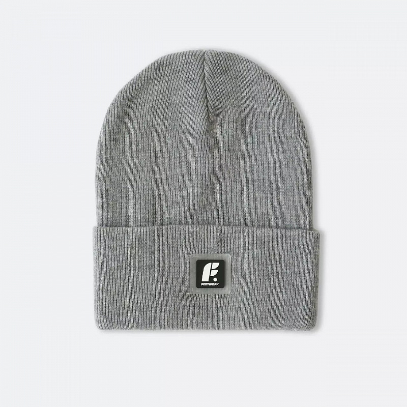 Шапка Footwork FOLD RUBBER GREY HEATHER