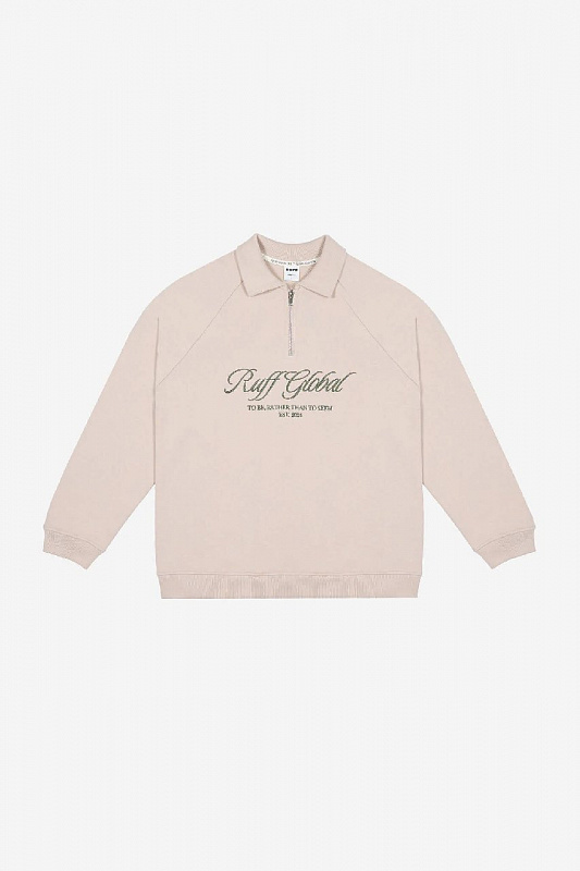 Толстовка RUFF Halfzip Sport Jacket Camel