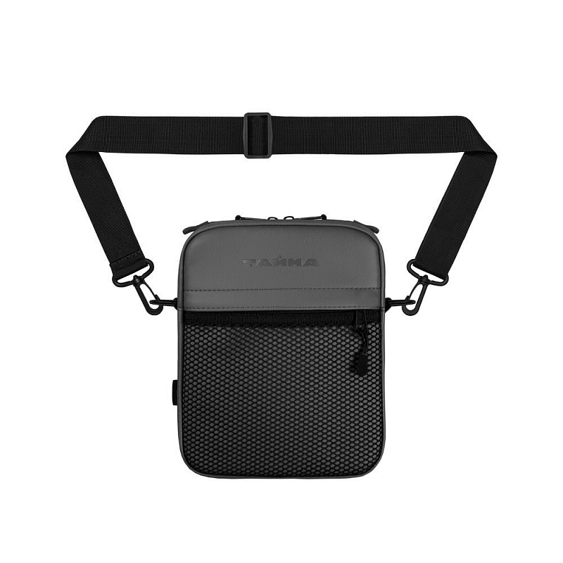 Сумка через плечо Тайна SHOULDER BAG M серый/экокожа