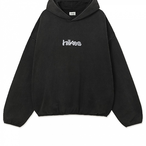 Худи HIKES Basic Logo Hood BLACK