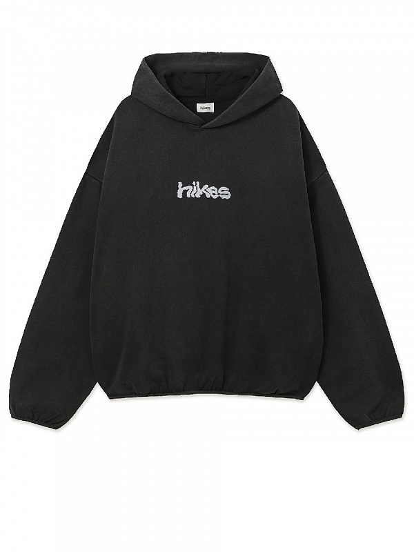 Худи HIKES Basic Logo Hood BLACK