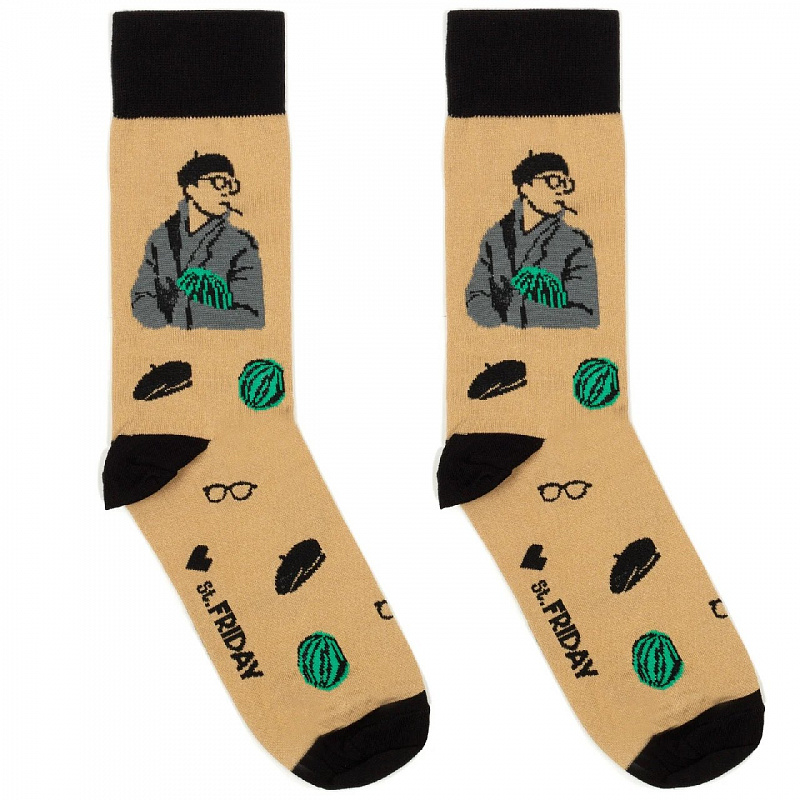 Носки ST.FRIDAY SOCKS Уважаемый, купи арбуз