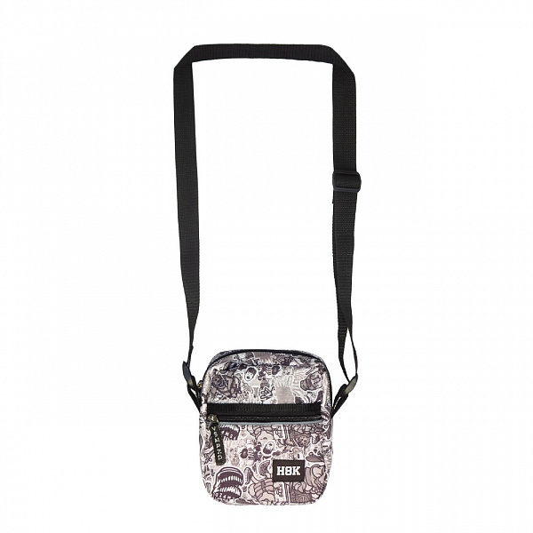 Сумка мессенджер HOOK «Стикер» Смол серый