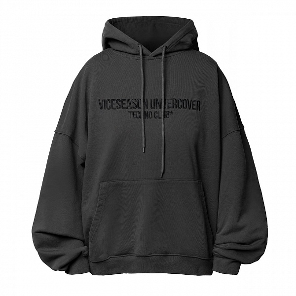 Худи Viceseason Undercover Techno club гранит