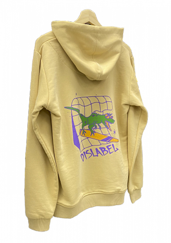 Худи DISLABEL "Websurfer" Бежевый