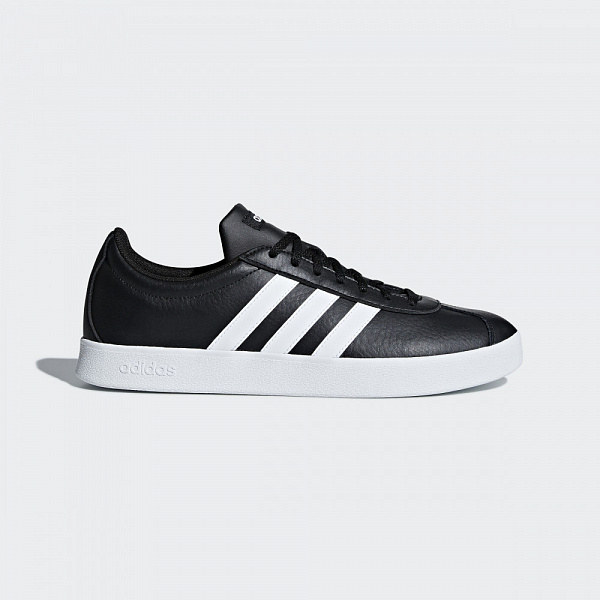 Кеды ADIDAS VL COURT 2.0 CBLACK/FTWWHT/FTWWHT черный
